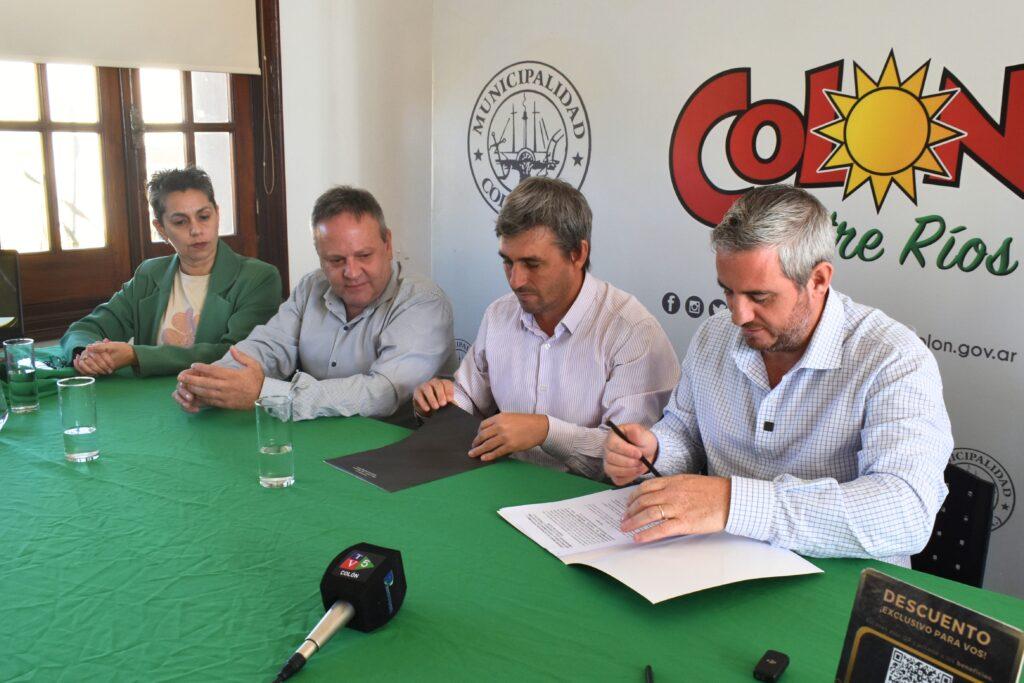 Firma y puesta en marcha de la Plataforma WIN Colón
